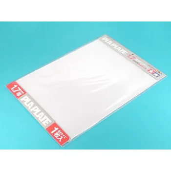 Plastikový model Plastová deska Tamiya tl. 1,7 mm, B4, transparentní (1 ks)