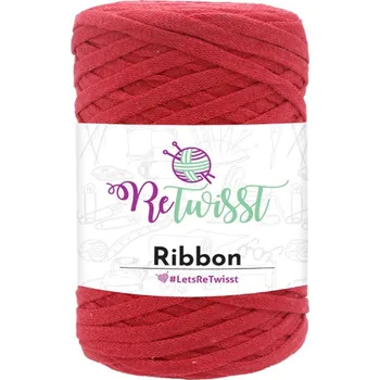 Galanterie Ribbon ReTwisst 29 červená