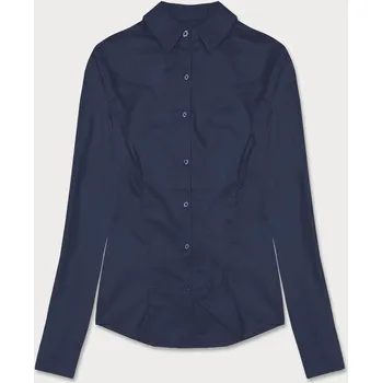 Dámská košile Klasická modrá dámská košile (HH039-50) odstíny modré S (36)