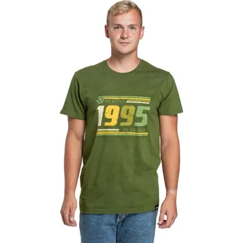 Pánské tričko Pánské triko Meatfly 1995 24/25 Olive XXL