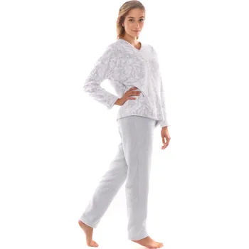 Dámské pyžamo Flora 6456 dove grey - Vestis S