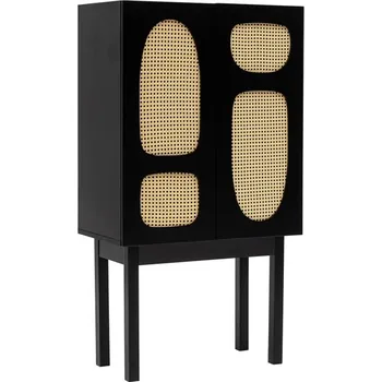 Ložnice Komoda KLEMOR typ 1, černá + vyzvednutí ZDARMA