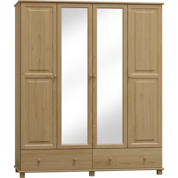 Šatní skříň Šatní skříň z masivu borovice 74 180/190/60 cm