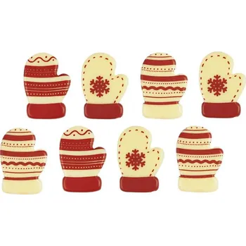 Čokoláda Hospodyňkám.cz Čokoládová dekorace Rukavice 8ks