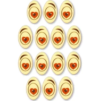 Čokoláda Hospodyňkám.cz Čokoládové oči Varianta: Zamilované oči