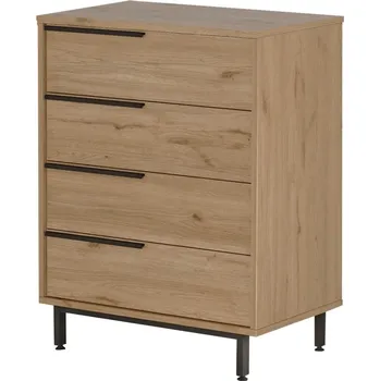 Komoda Komoda VELVON typ 4, vlašský ořech + vyzvednutí ZDARMA