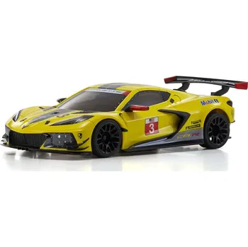RC model auta Mini-Z RWD Chevrolet Corvette C8-R (Yellow) s vysílačem KT-531P
