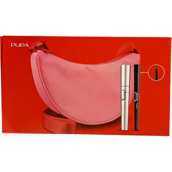 Kosmetická sada Pupa sada řasenka Mascara Vamp! 9 ml + Tužka na oči Vamp! Eye Pencil 0,35 g + kabelka rok 2024