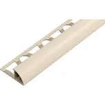 ACARA SP15 ukončovací lišta C, PVC jasmín, 12 mm, 2,5 m AAPU1204