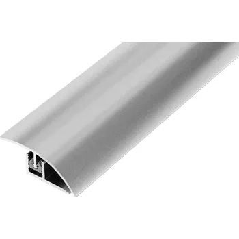 ukončovací lišta DURAL AP27/1 ukončovací lišta CLIPPER, narážecí, hliník elox stříbro, 36 mm, 0,9 m