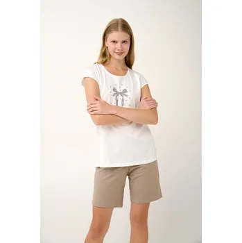 Dámské pyžamo Vamp Dámské pyžamo s krátkými kalhotami 20926