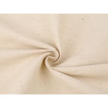 Režná bavlněná látka - 1 (250 g/m²) režná světlá