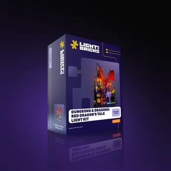 Stavebnice LEGO Light my Bricks Sada světel - LMB 2.0 LEGO Dungeons & Dragons: Red Dragon's Tale 21348