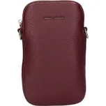 Dámská kabelka na mobil a doklady David Jones Kaila - vínová