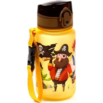 Láhev Nerozbitná dětská láhev s víčkem 350ml -Pirát Jolly Rogers - Rychlá expedice, doprava zdarma od 999,-