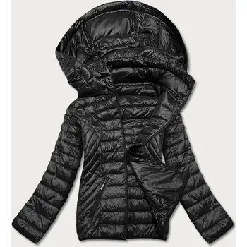 Černá dámská prošívaná bunda pro přechodné období (5M785-392) odstíny černé L (40)