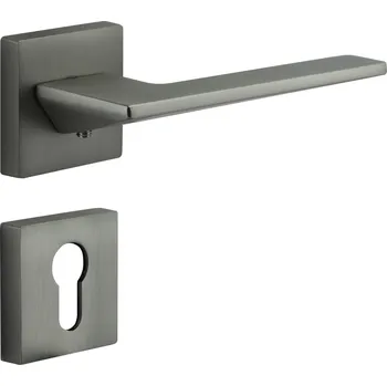 Dveřní kování Cobra dveřní kování BETRIA-S (nikl matný) Provedení: PZ (klika/klika, zámek FAB)