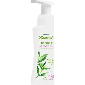 Intimní hygienický prostředek Pěna na intimní hygienu Tea Tree AROMA 300ml