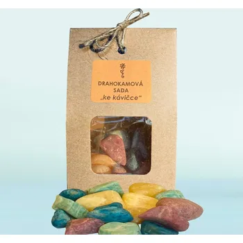 Drahokamová sada - "KE KÁVIČCE" dárkové balení