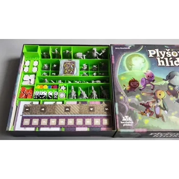 Příslušenství k deskovým hrám inserty.cz Insert: Plyšová hlídka + Bráškovy patálie (černý, 0056)