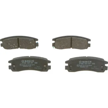 Brzdová destička Sada brzdových destiček, kotoučová brzda BOSCH 0 986 424 467