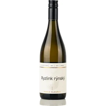 Ryzlink rýnský 2023, moravské zemské víno, PODLE HLOUŠKA, suché
