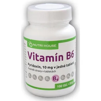 Nutri House Vitamin B6 Pyridoxin 10mg 100 tablet