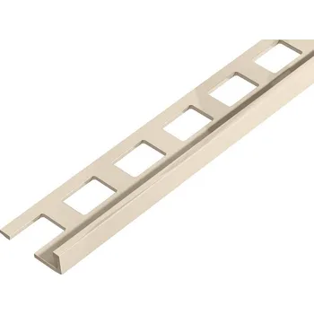 Podlahová lišta ACARA SP6 ukončovací lišta L, AAR, PVC jasmín, 10 mm, 2,5 m AAR-1004