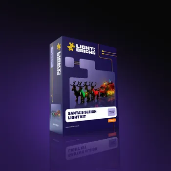 Stavebnice LEGO Light my Bricks Sada světel - LMB 2.0 LEGO Santa's Sleigh 40499