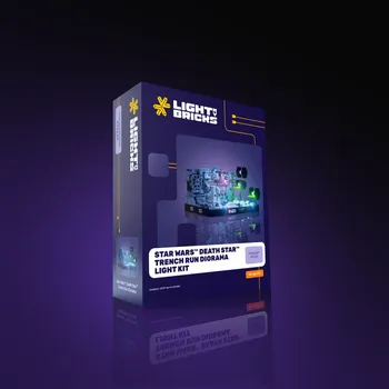 Stavebnice LEGO Light my Bricks Sada světel - LMB 2.0 LEGO Star Wars Death Star Trench Run Diorama 75329