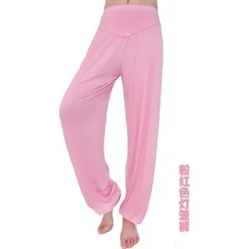 Dámské kalhoty Turecké kalhoty | harémové tepláky M-XXXL - Růžová,M