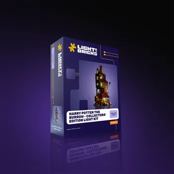 Stavebnice LEGO Light my Bricks Sada světel - LMB 2.0 LEGO Harry Potter The Burrow - Collectors' Edition 76437