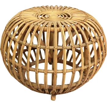 Hitra Ratanový JALAN stolek/podnožka- natur