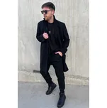 Pánský kabát HUGO 50528836 černý Velikost: 52