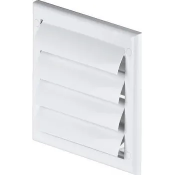 Větrací mřížka UNITRADE HK Větrací mřížka plastová se žaluzií Ø125/190x190