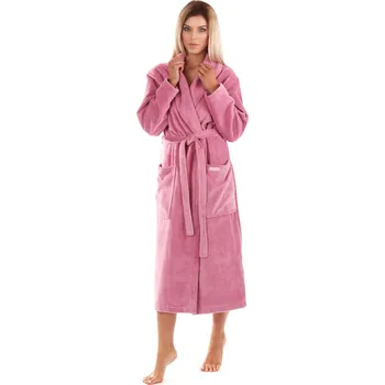 Dámské noční prádlo Dámský župan Tampa 2149 starorůžová - Vestis M