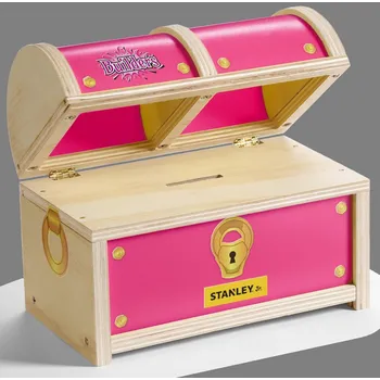 Dřevěná hračka Stanley Jr. | Stavebnice OK010BUD-SY truhla, dřevo OK010BUD-SY