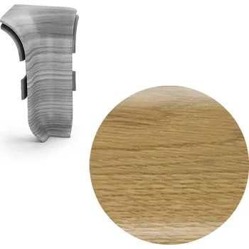 Podlahová lišta SALAG AP28 vnitřní růžek k liště NGF56, PVC flexibilní dub Celtic, 56 mm, 1 ks