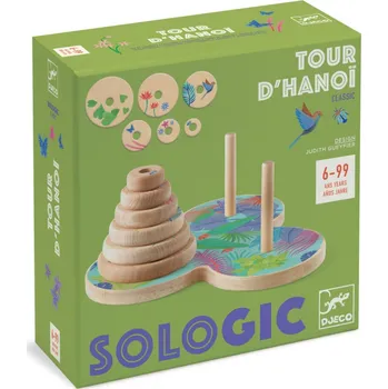 Desková hra DJECO SOLOGIC Tour d'Hanoi