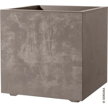 Květináč Deroma | Květináč CUBO Millennium 39 cm pískově šedá 9DF16AZA