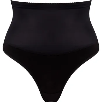 Stahovací body Mitex Iga string barva: černá 2XL