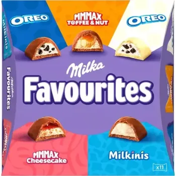 Čokoláda Milka Favourites