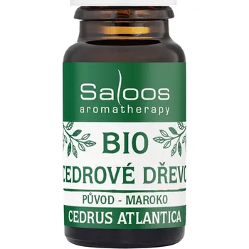Esenciální olej Bio Cedrové dřevo 5 ml (Saloos Esenciální oleje)