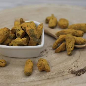 Koření Kurkumovník dlouhý, kurkuma - kořen celý - Curcuma longa - Radix curcumae 1000 g