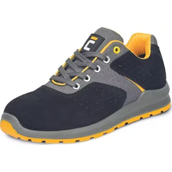 Pracovní obuv GRIMMA O1 SR polobotka černá/žlutá - 37