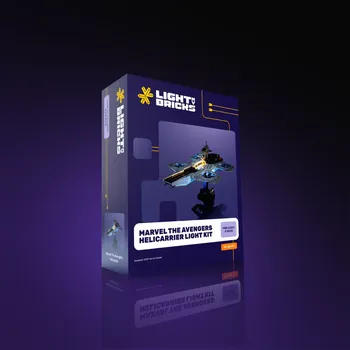 Stavebnice LEGO Light my Bricks Sada světel - LMB 2.0 LEGO Marvel The Avengers Helicarrier 76295