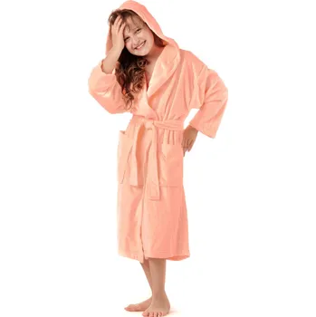 Dívčí župan Dětský župan Tampa 9149 broskvová - Vestis dětské č. 116