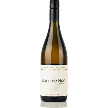 Víno Blanc de Noir, Pinot Noir 2023, moravské zemské víno, PODLE HLOUŠKA, suché