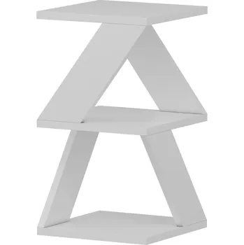 Konferenční stolek Odkládací stolek MIRDAL, bílá + vyzvednutí ZDARMA