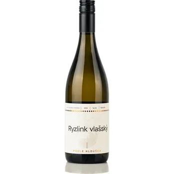 Víno Ryzlink vlašský 2023, moravské zemské víno, PODLE HLOUŠKA, suché